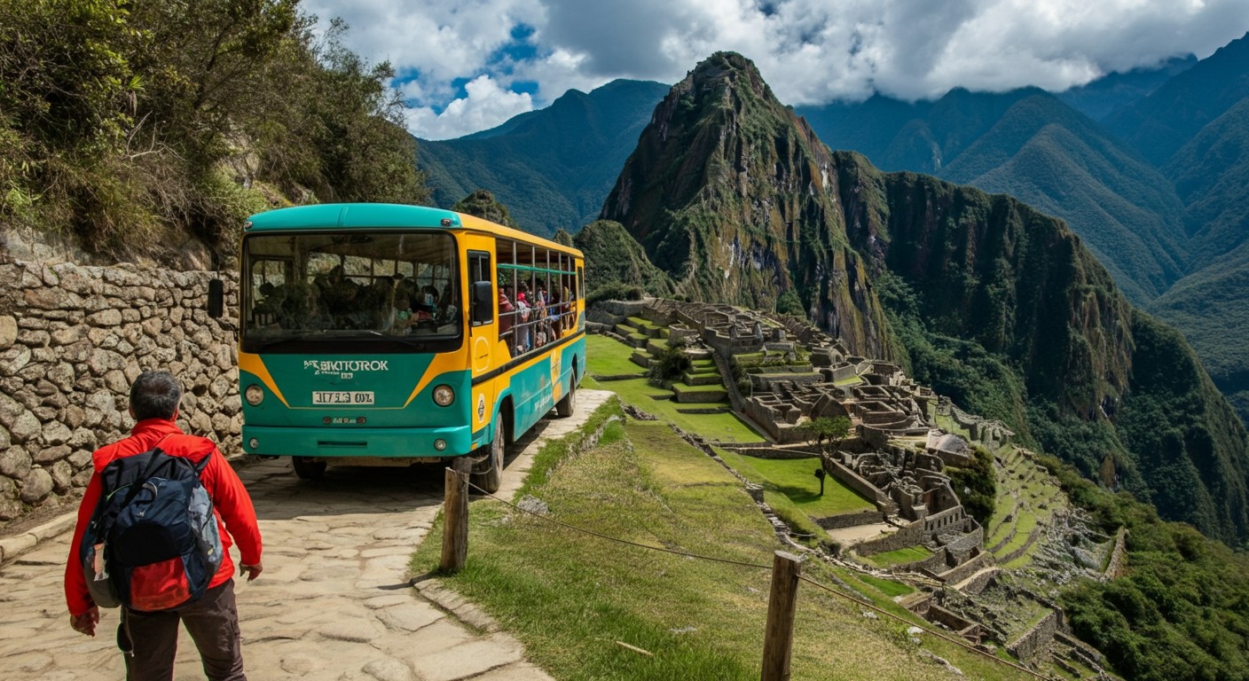 Hop On Hop Off Tourist Bus Machu Picchu