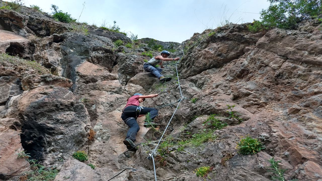 Via Ferrata, Sky Bike Et Rappel foto 5