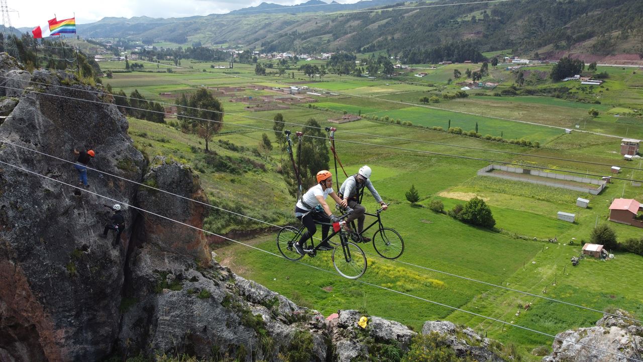 Via Ferrata, Sky Bike Et Rappel foto 4
