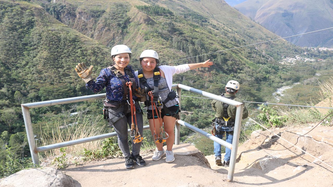 Seilrutsche In Santa Teresa Machu Picchu foto 8