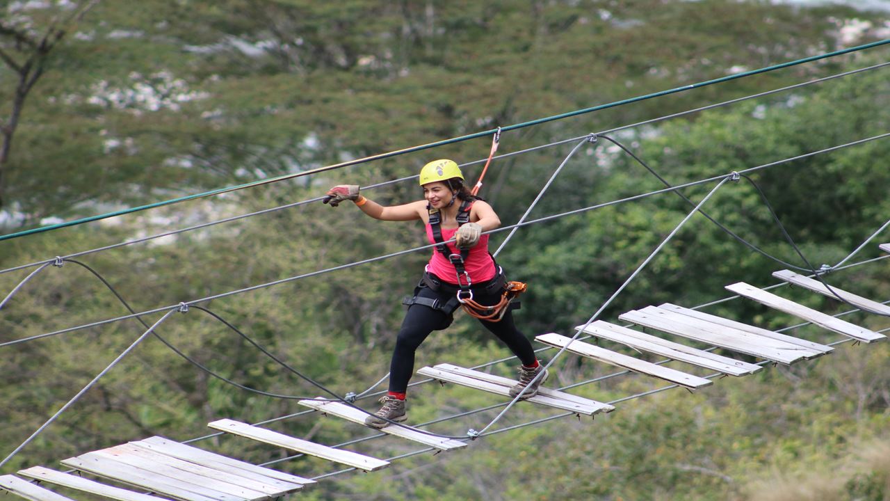 Seilrutsche In Santa Teresa Machu Picchu foto 4